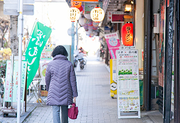 商店街について